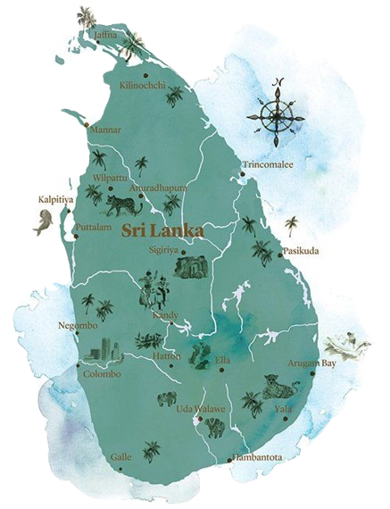 Sri Lanka Map